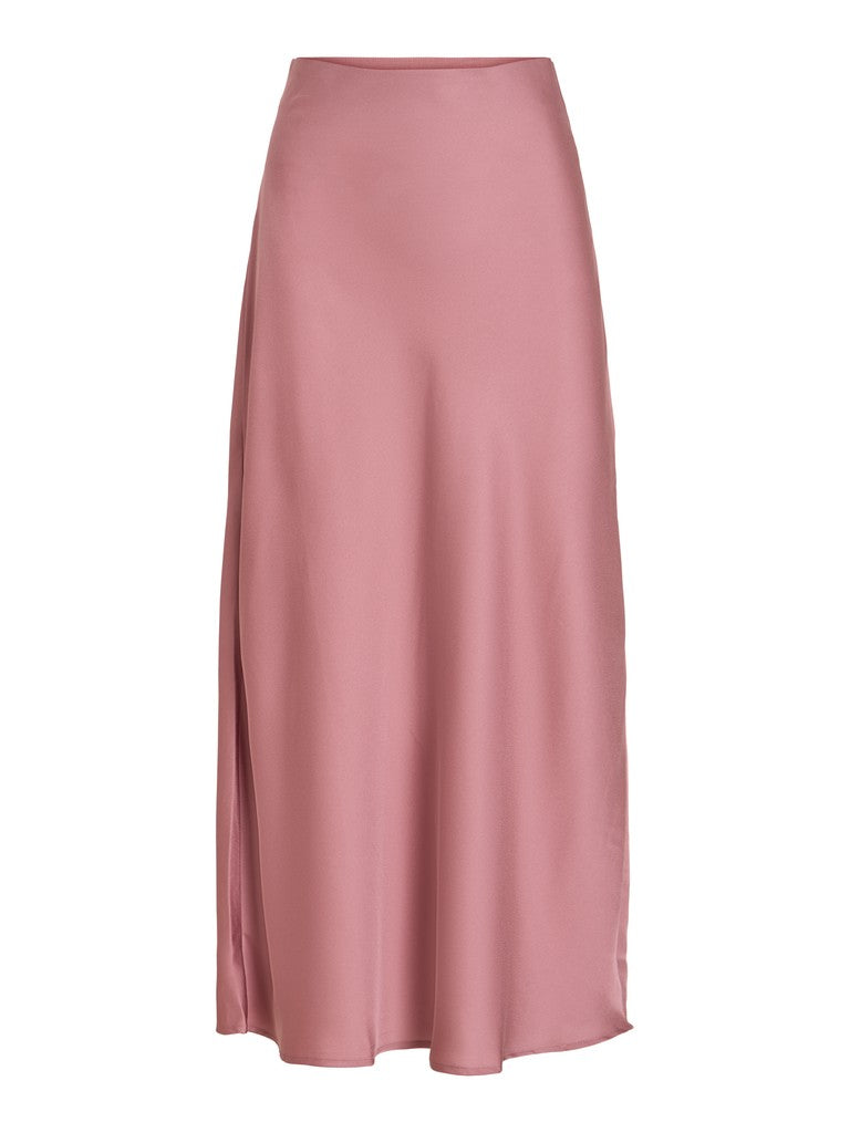 Vielette High Waisted Maxi Skirt (Nostalgia Rose)