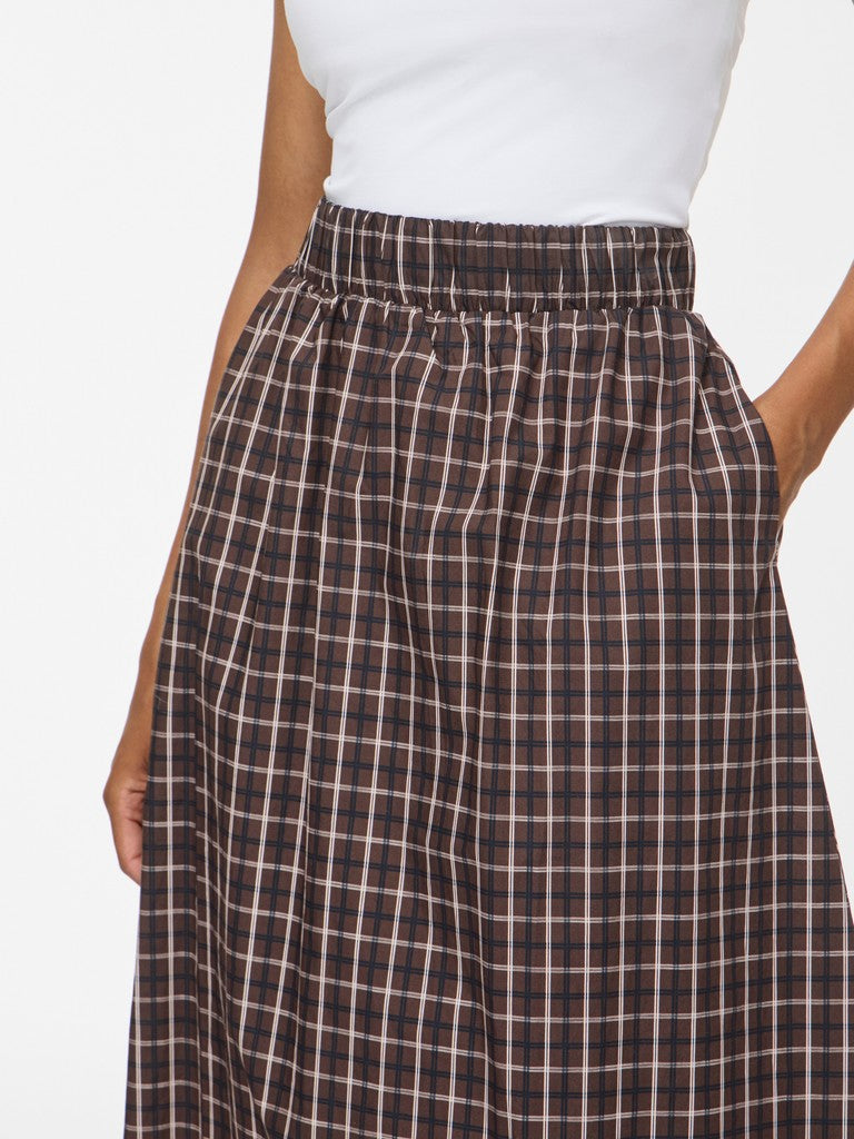 Claudia Maxi Skirt (Coffee Bean)