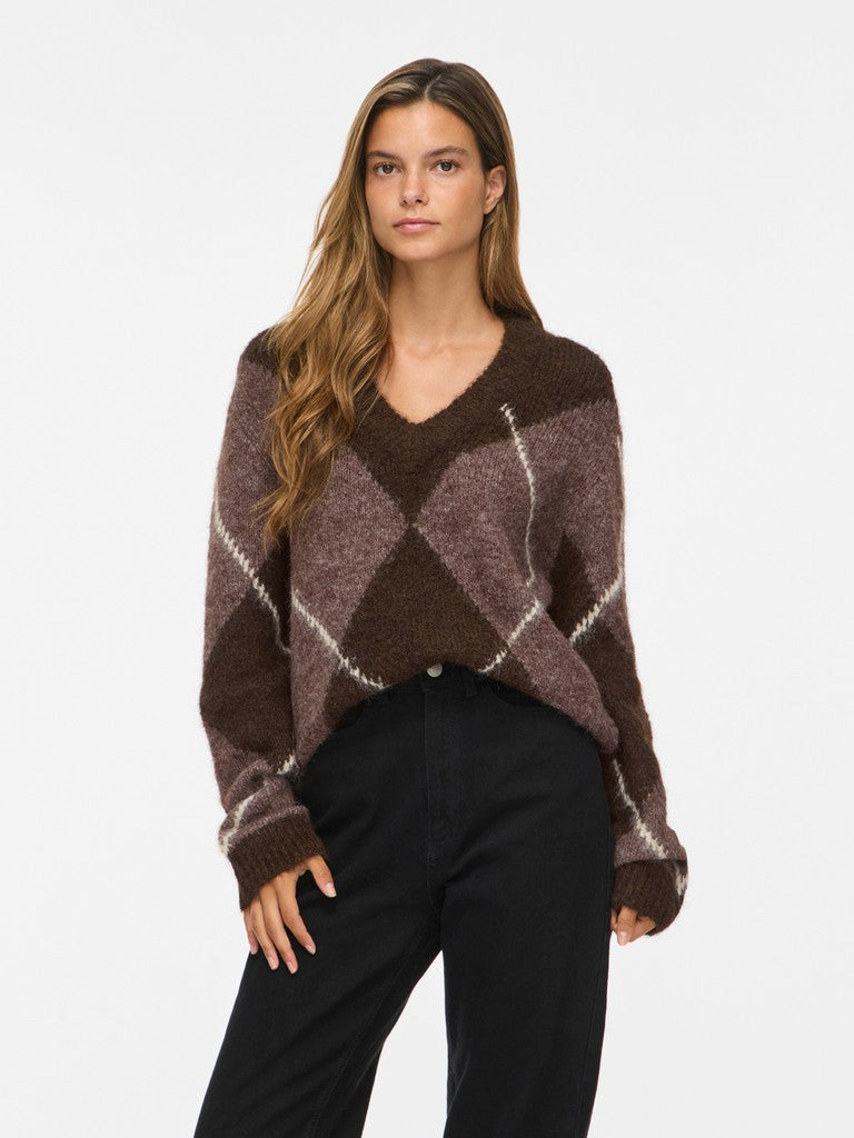 Libby Knit Jumper (Coffee Bean)