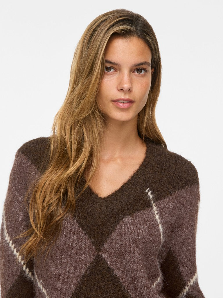 Libby Knit Jumper (Coffee Bean)