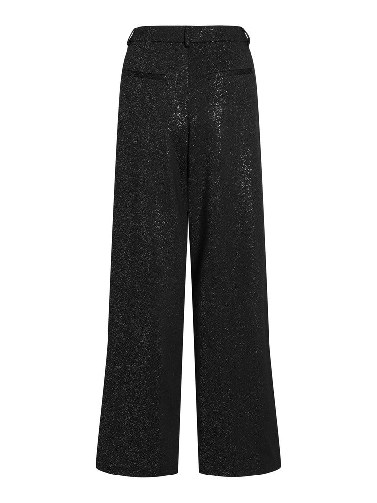 Lois Glitter Pants (Black Beauty/Sliver Glitter)