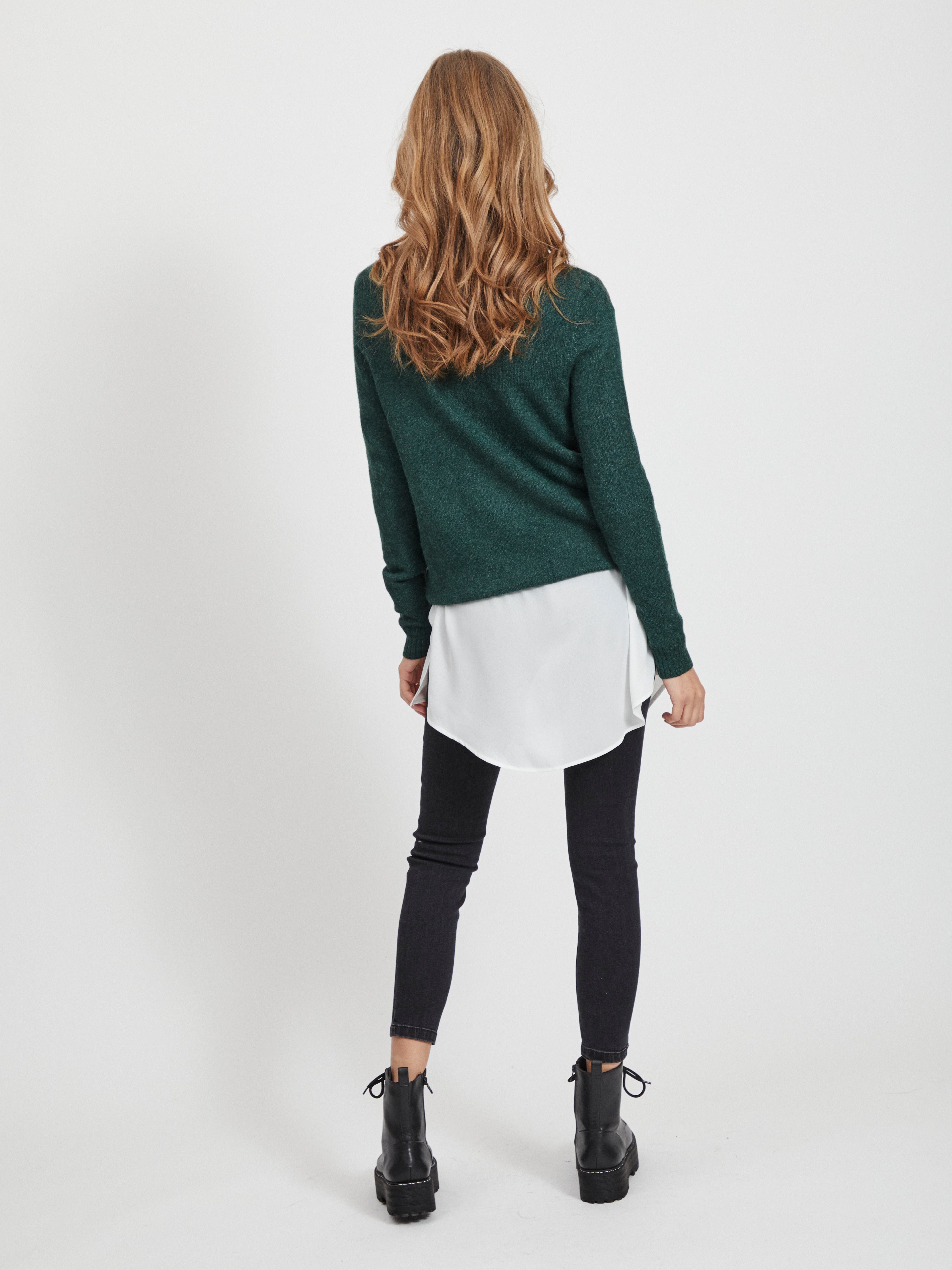 Miela V-Neck Jumper (Ponderosa Pine)