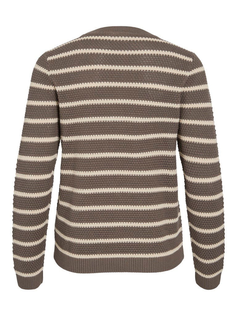 Dalo Stripe Jumper (Falcon/Sandshell)