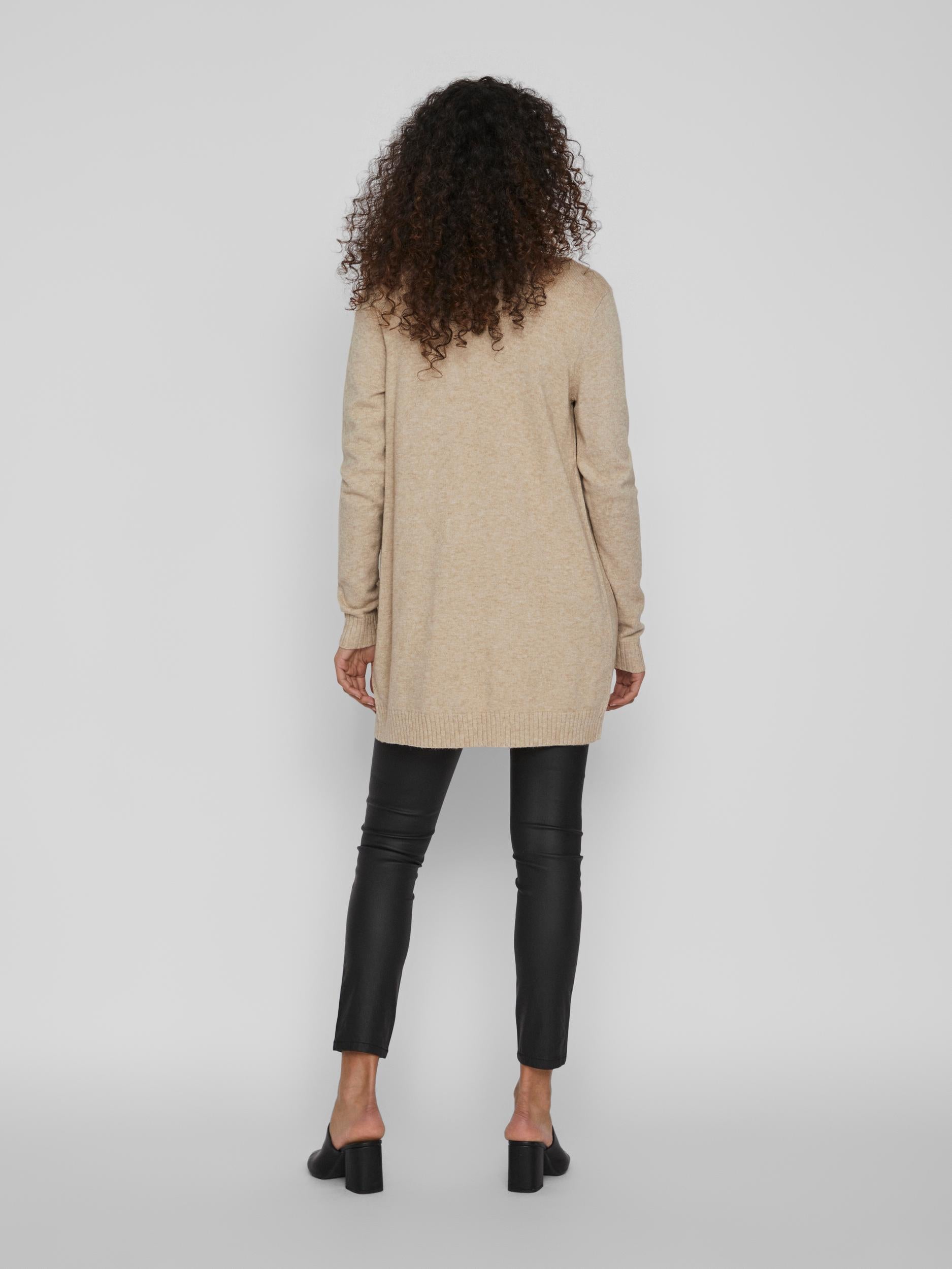 Ashley Open Knit Cardigan (Natural Melange)