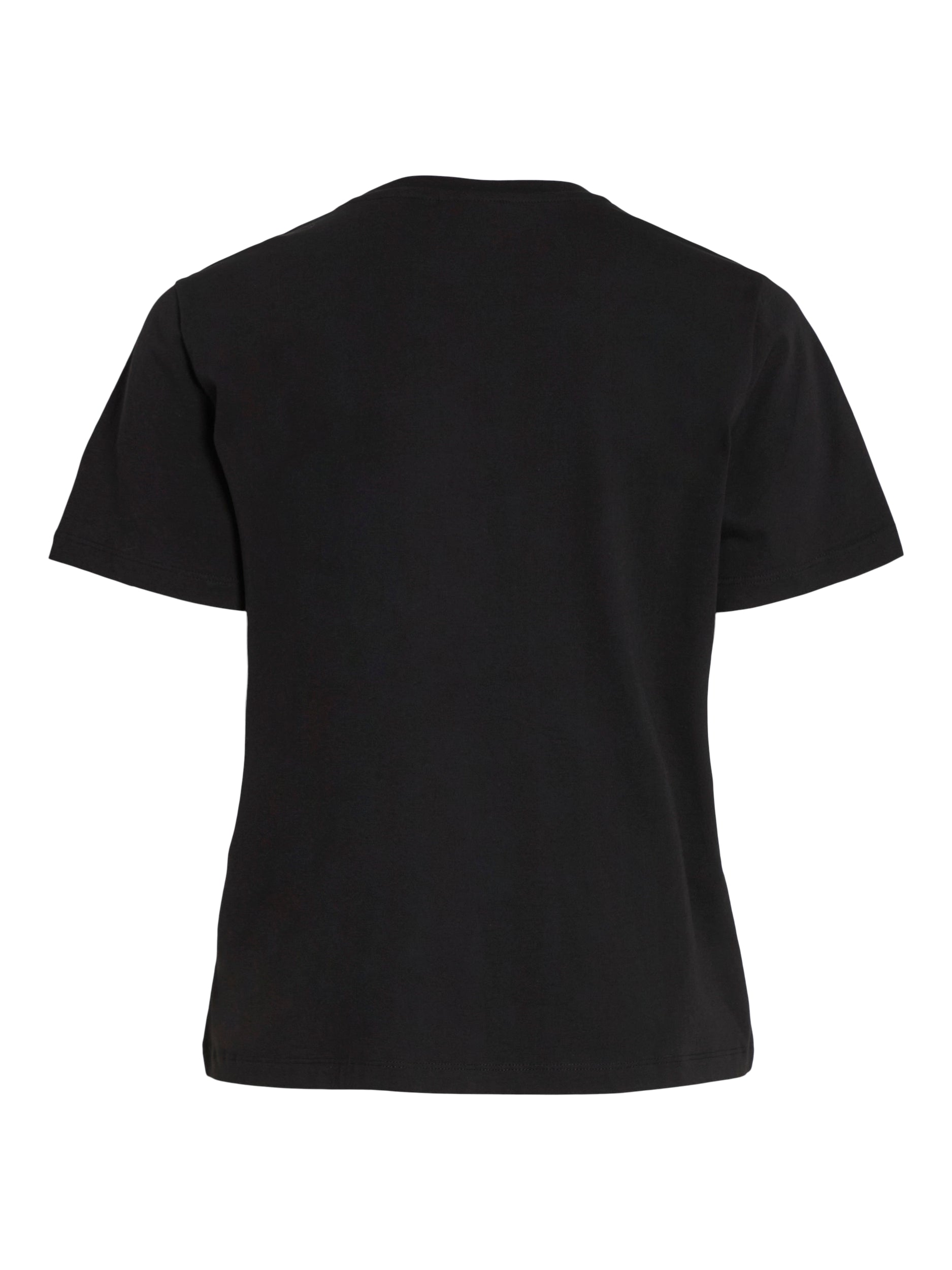 VIANNA T-SHIRT (BLACK/WHITE FACE)