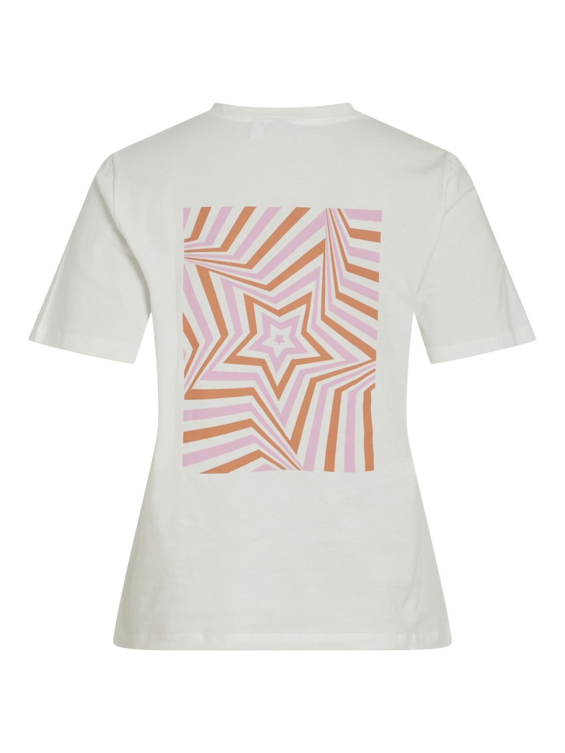 Ava T-Shirt (White/Pink/Orange Shine)
