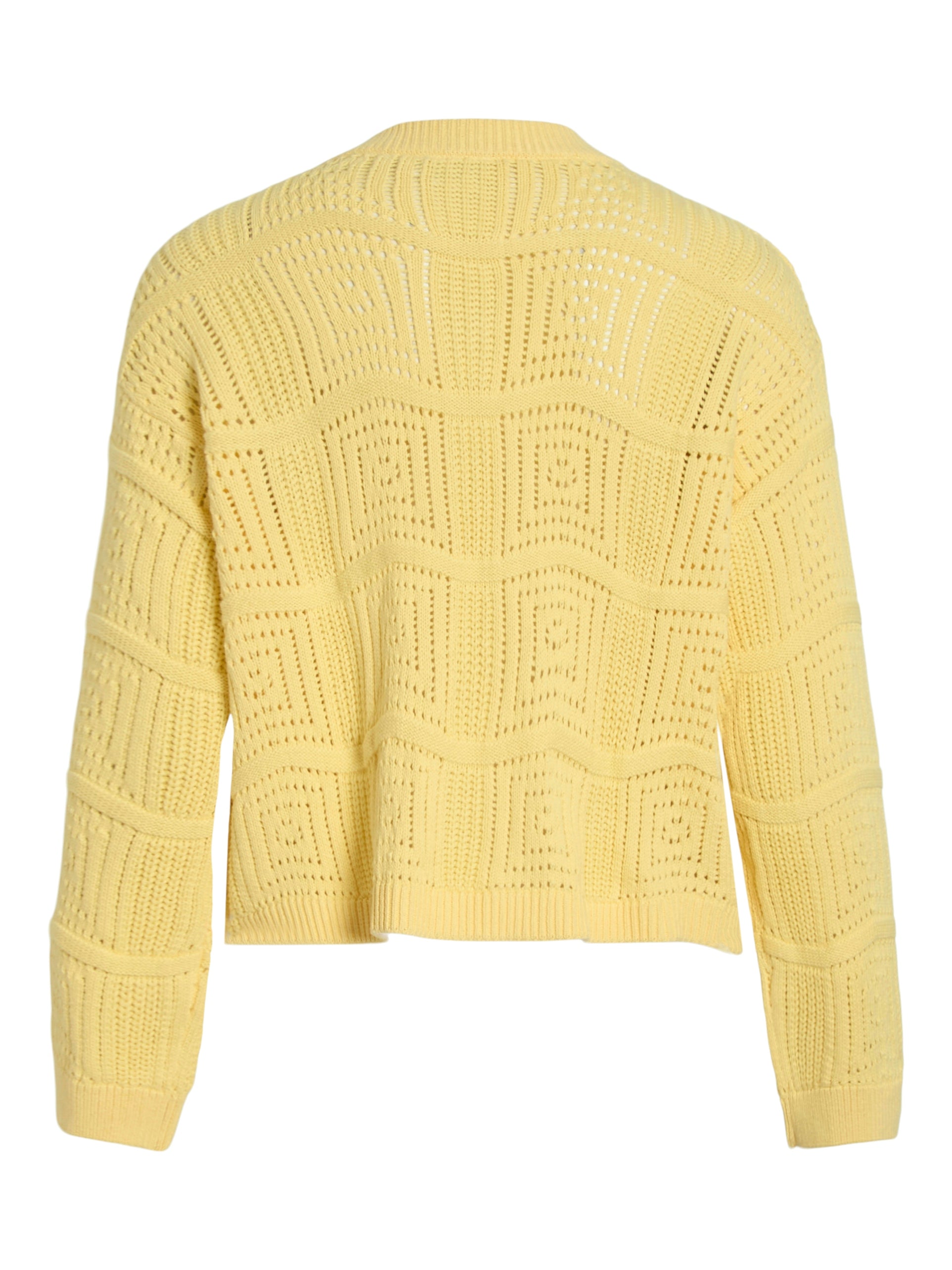 Tasmin Zipped Cardigan (Pale Banana)