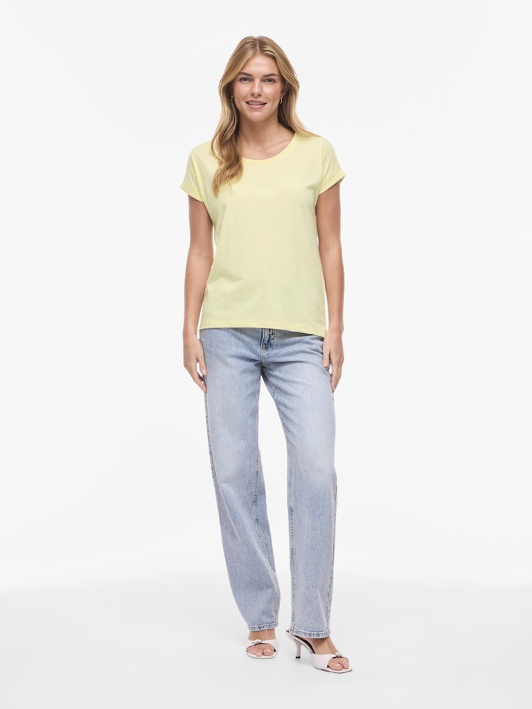 Emer T-Shirt (Pastel Yellow)