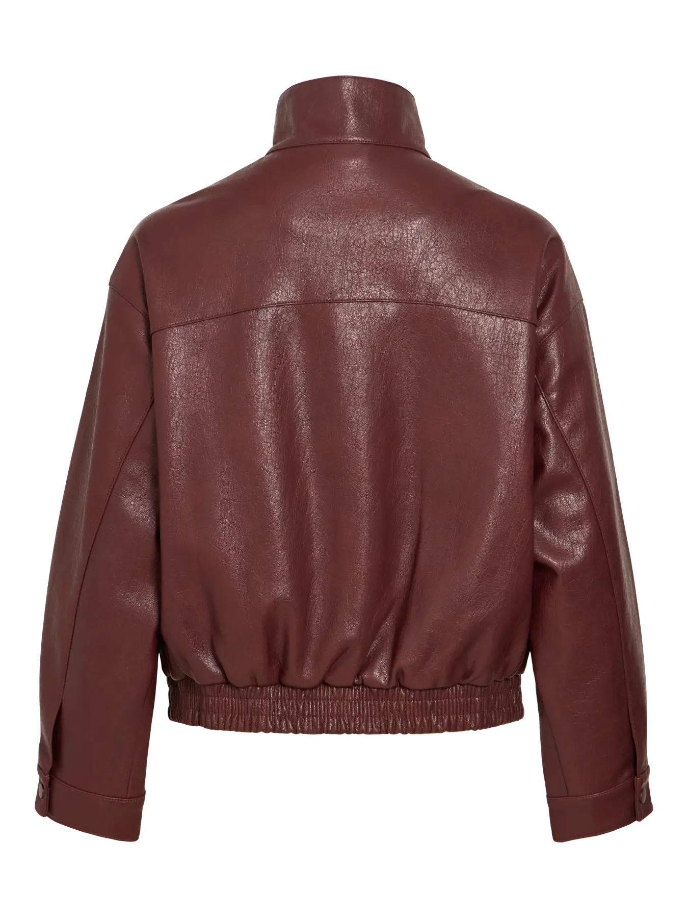 Maya Faux Leather Jacket (Port Royal)