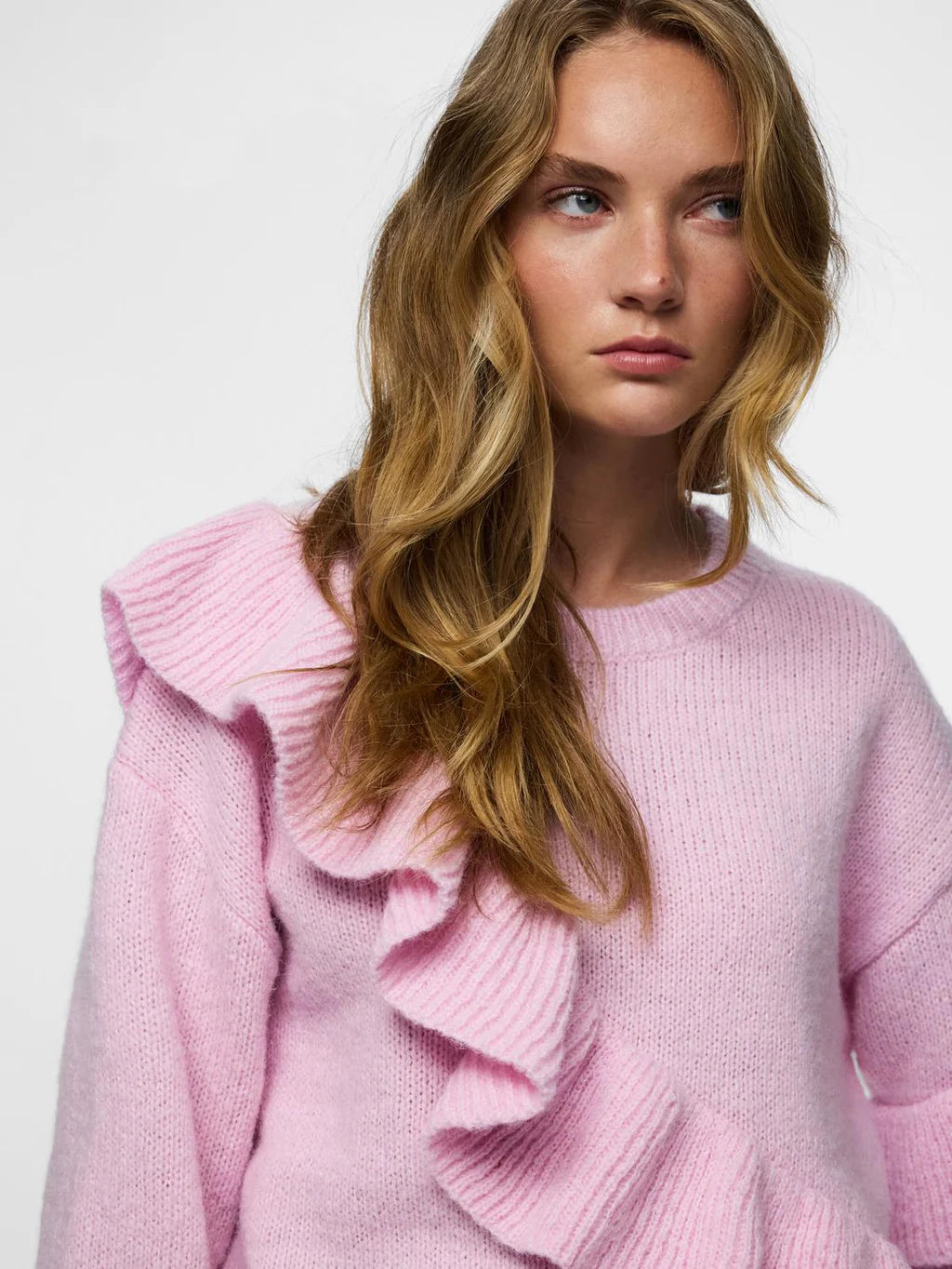 Nickie Frill Jumper (Pink Tulle)