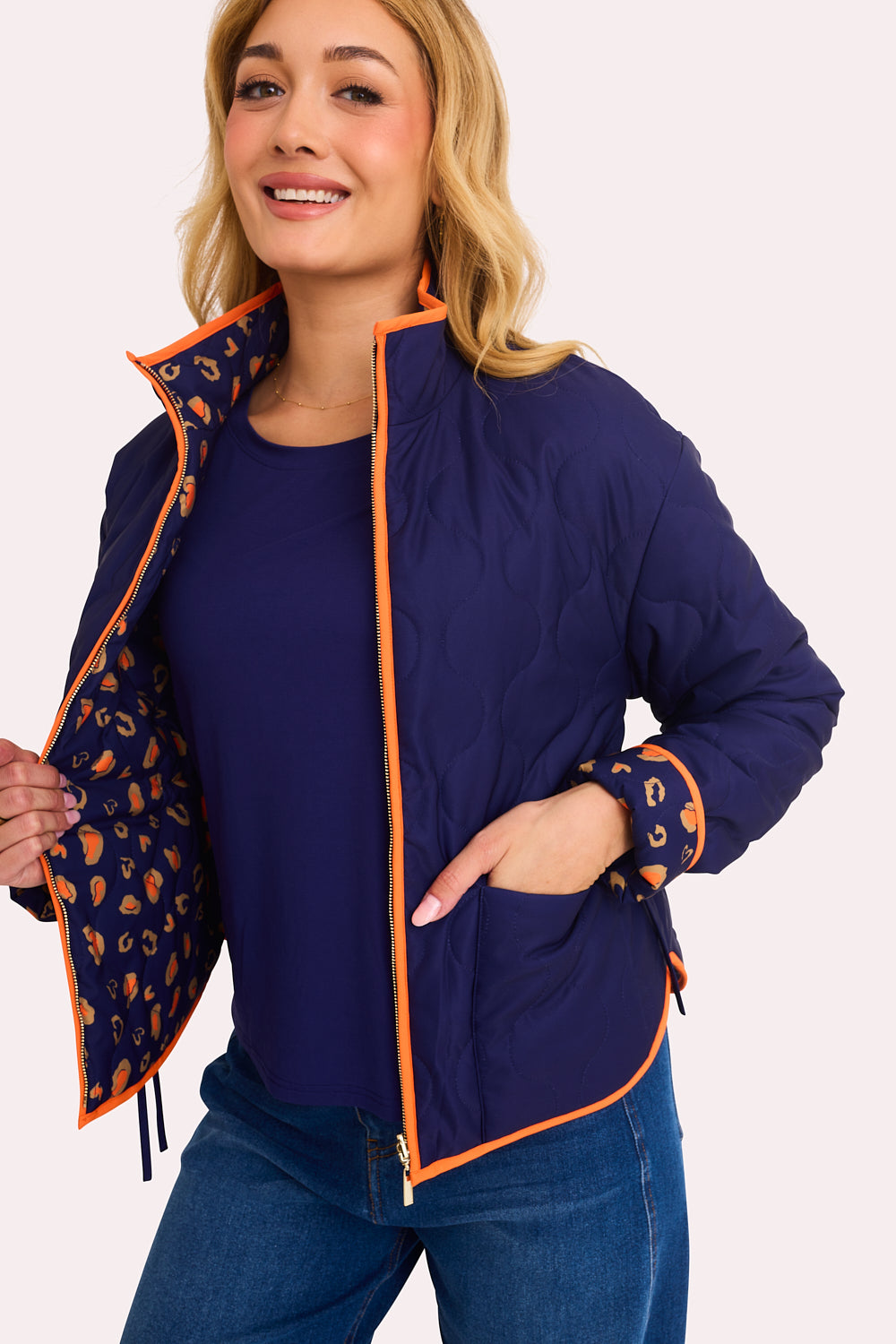 Reve Reversible Jacket (Print)
