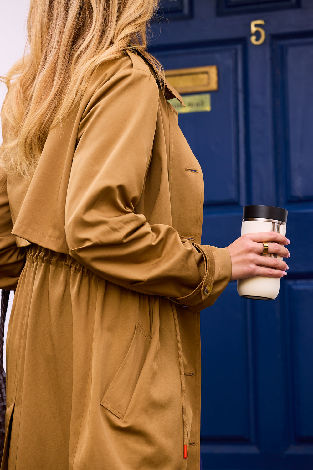 Adorn Trench Coat (Camel)