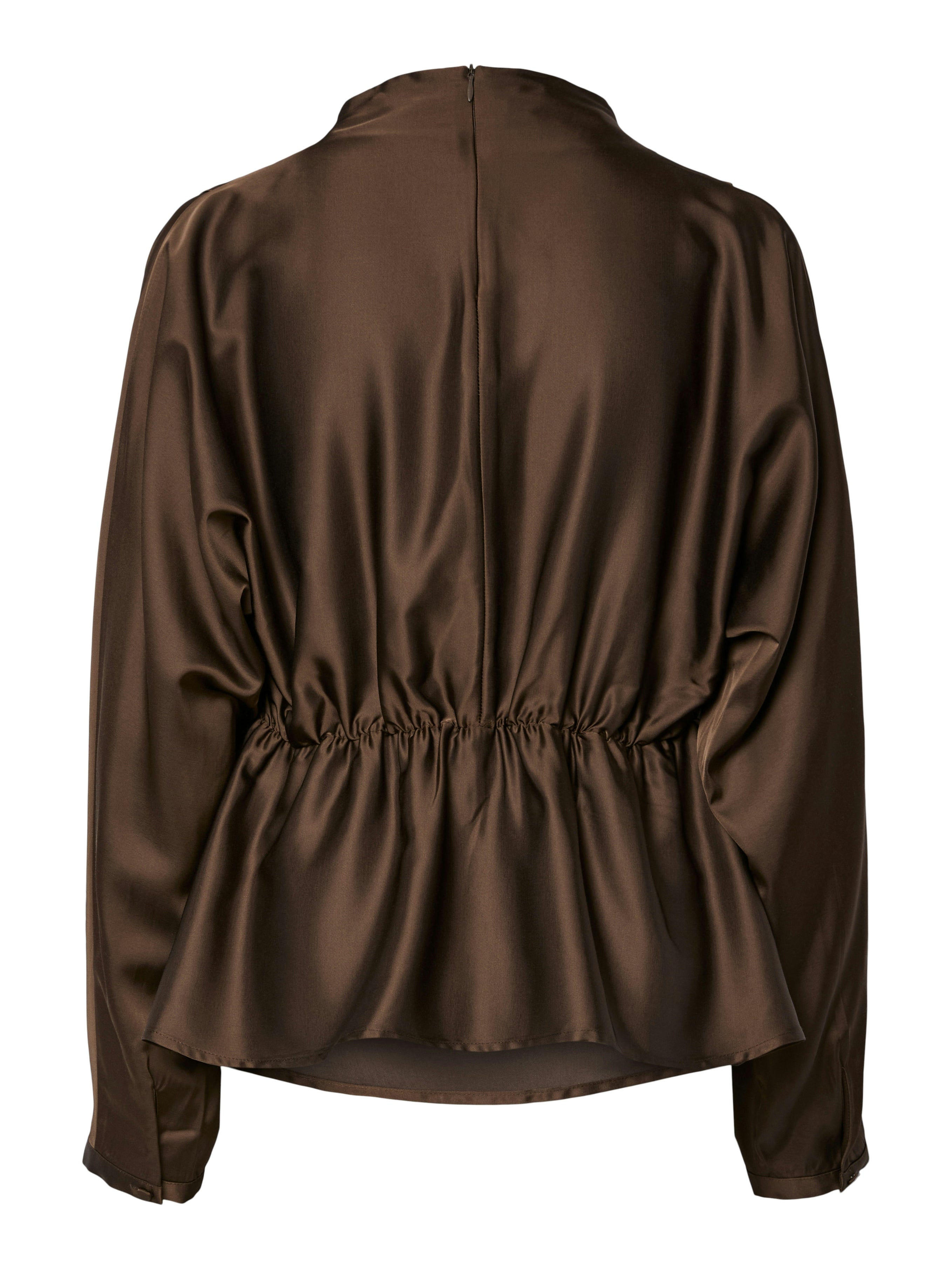 Yera Long Sleeve Top (Chocolate Brown)