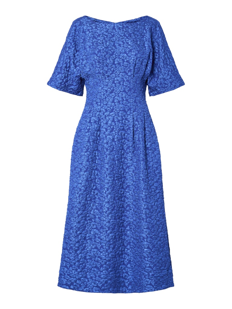 Diana Midi Dress (Dazzling Blue)
