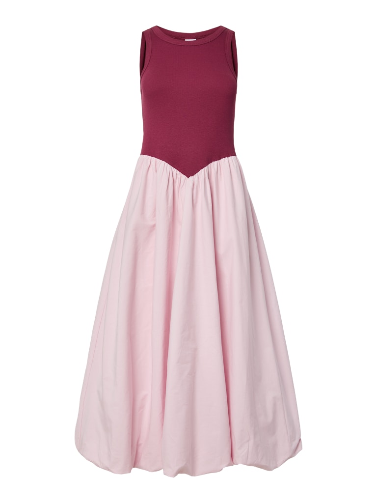 Mira Maxi Dress (Rhododendron/Pink)