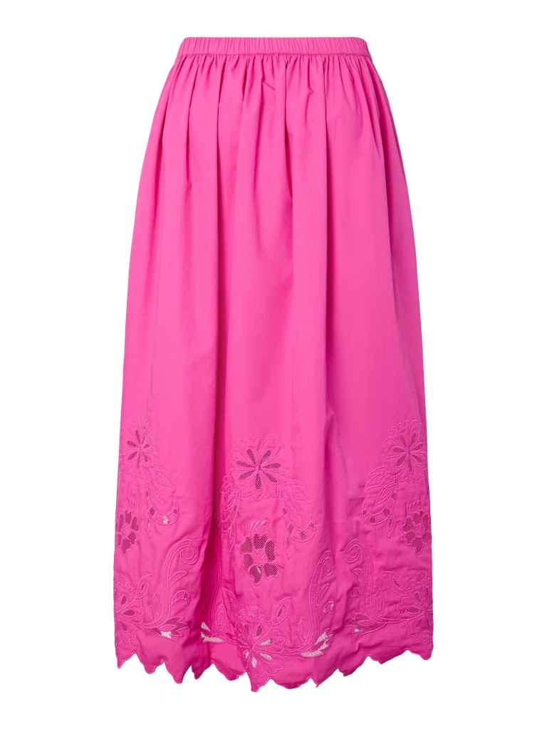 Shona Ankle Skirt (Rose Violet)