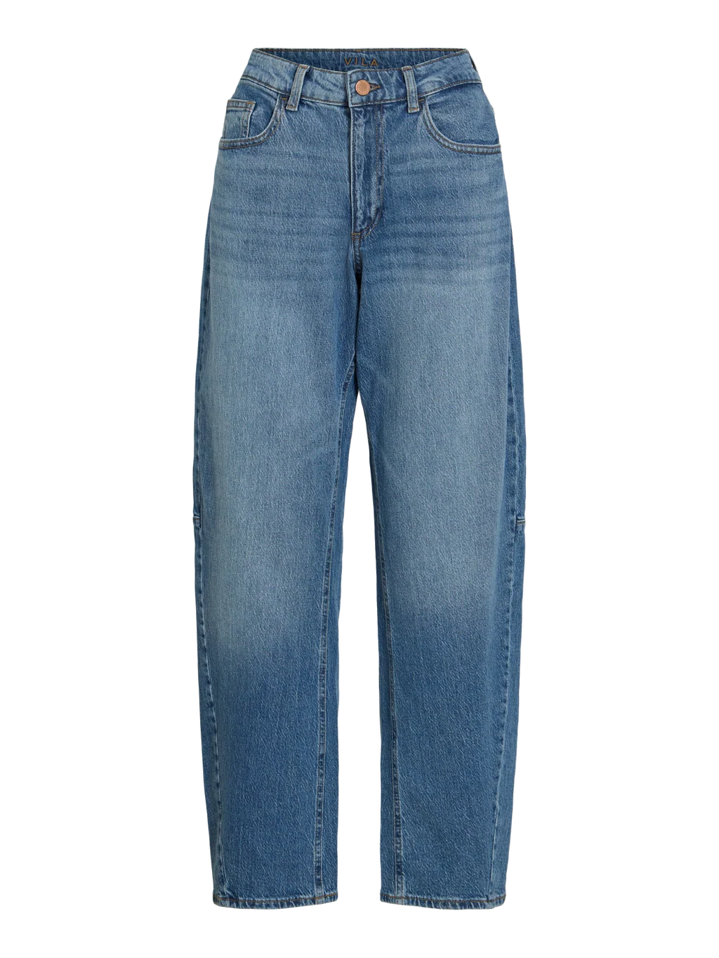 Brady Barrel Jeans (Medium Blue/Wash)