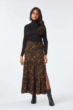 Animal print midi skirt 60 deals