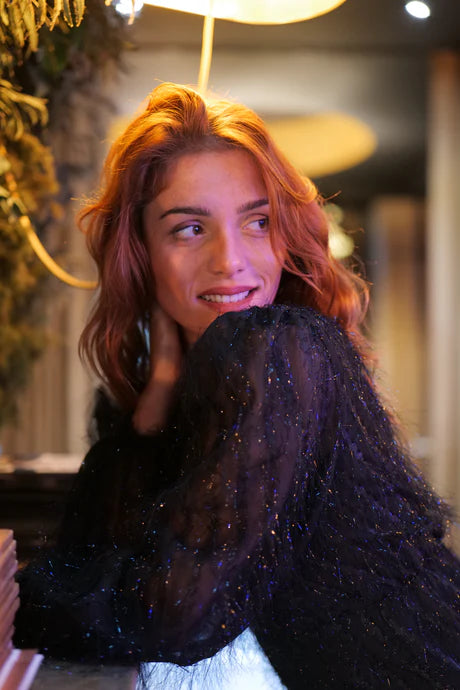 Swain Midi Dress (Black)