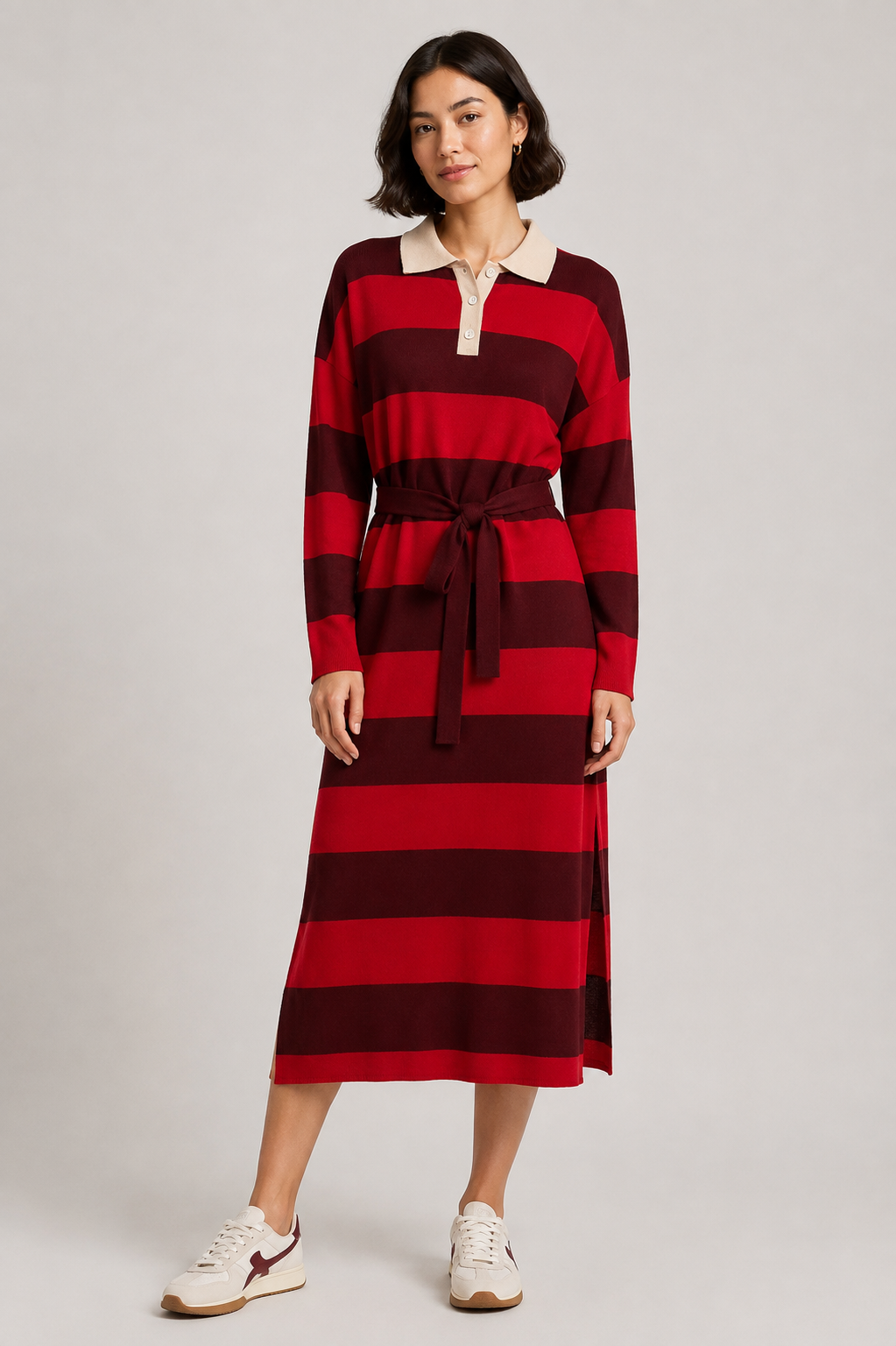 Takayama Knit Dress (Red)