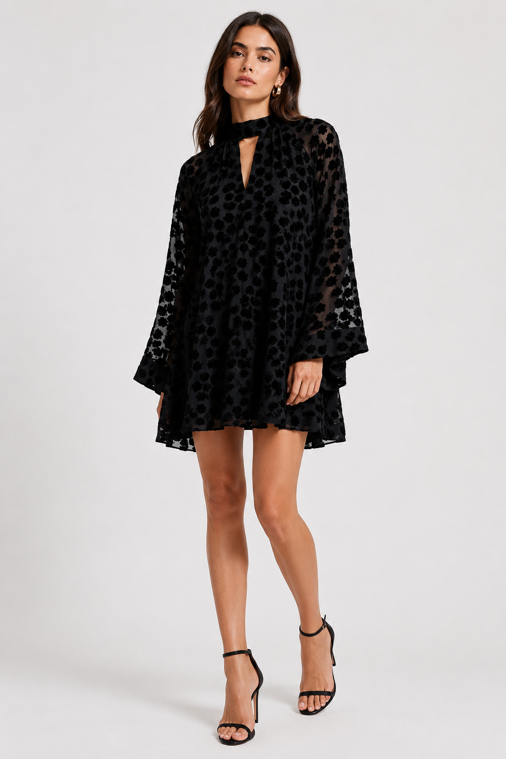 Brent Mini Dress (Black)