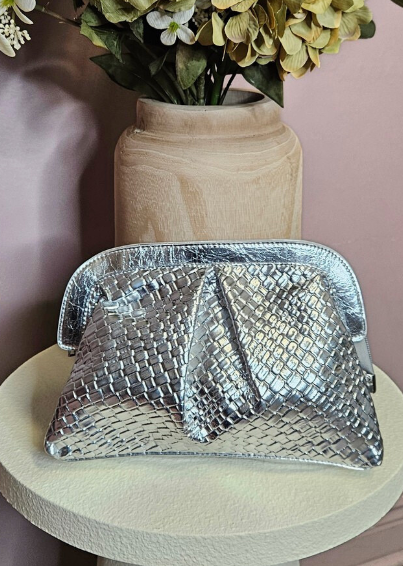 Felicity Handbag (Silver)