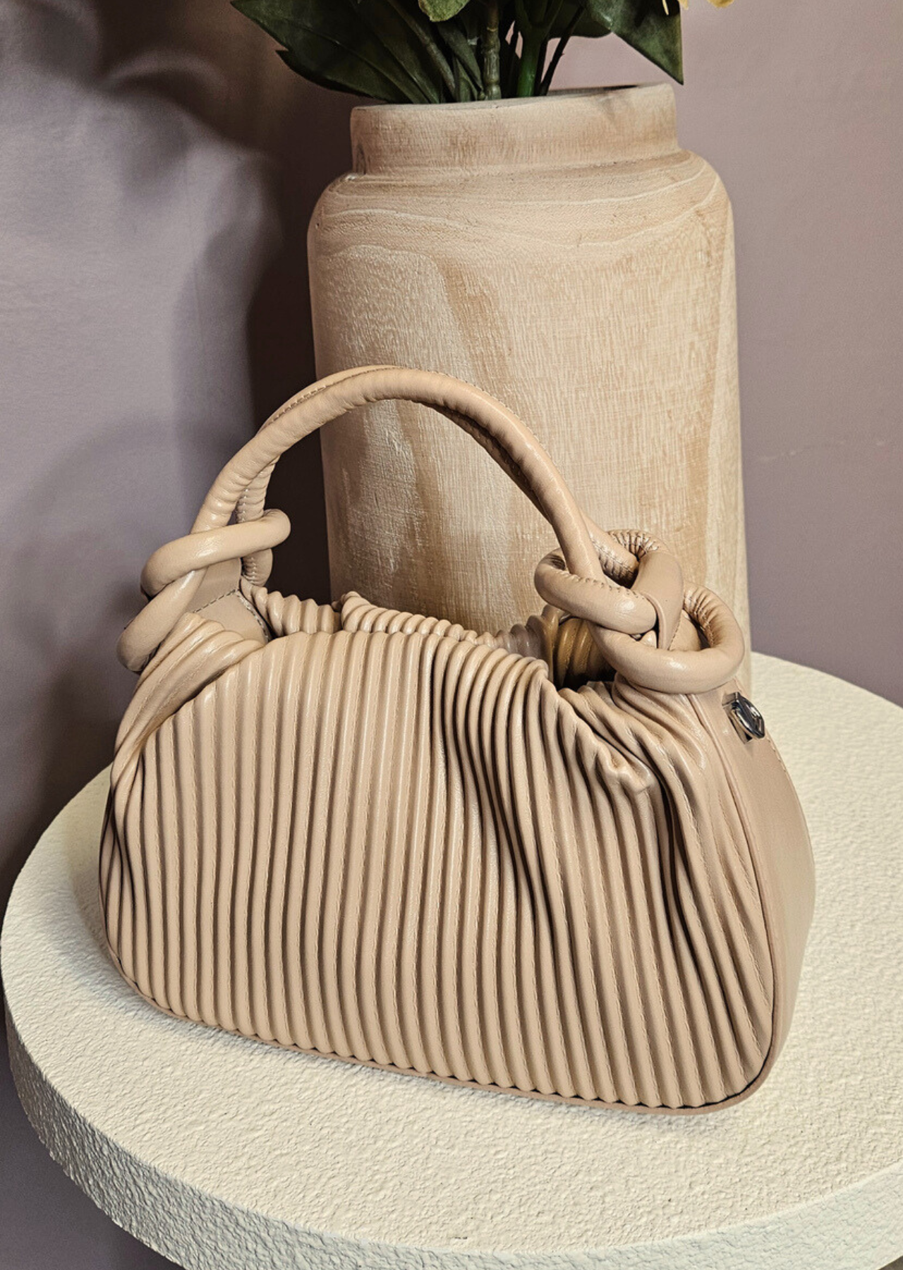 Sadie Crossbody Bag (Beige)