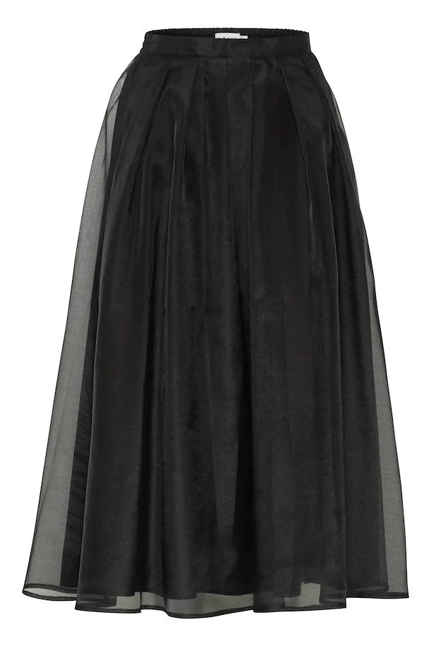 Meko Midi Skirt (Black)
