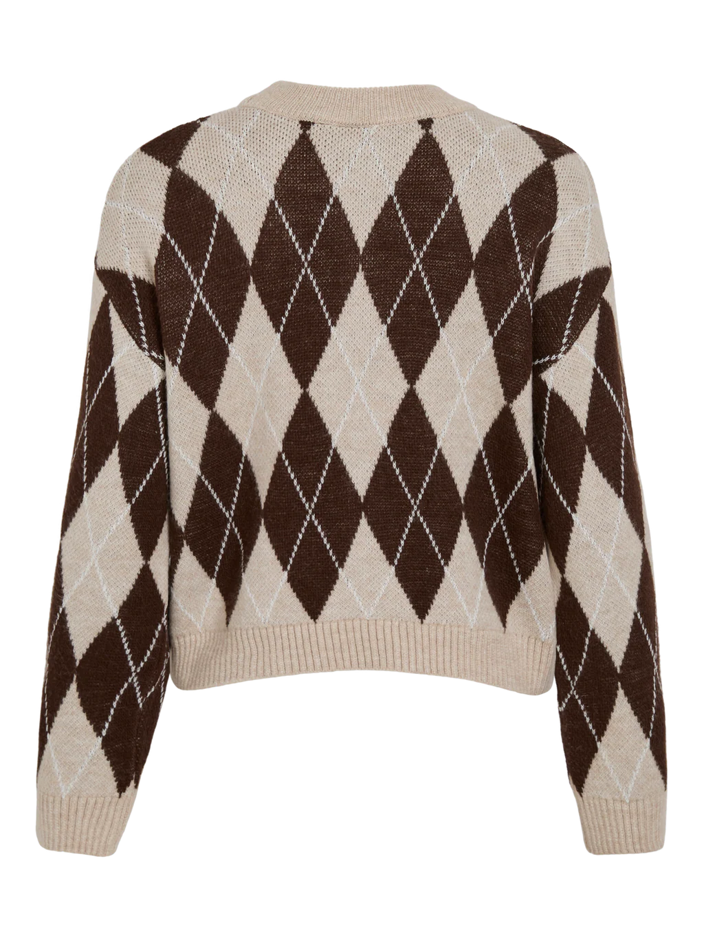 Mona Jumper (Coffee Bean/Check)