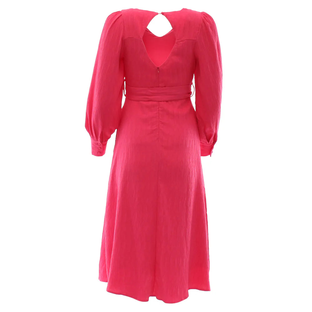 The Bela Dress (Magenta)
