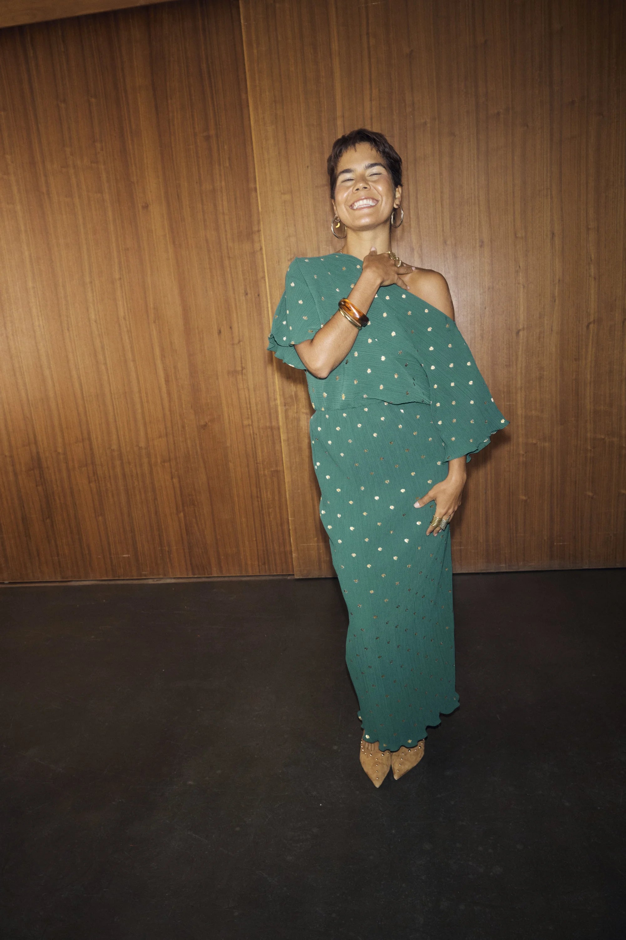 Tilly Dress (Dark Green)