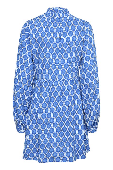 Sreena Mini Smock Dress (Turkish Sea)