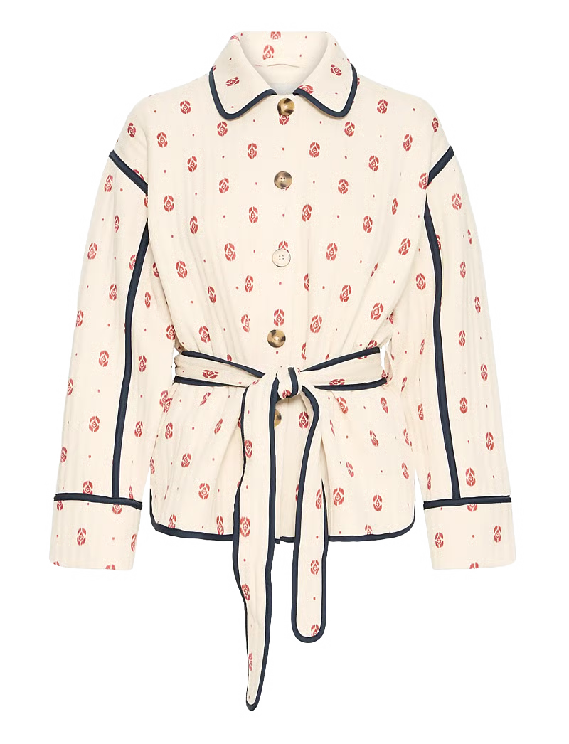 Katie Quilted Jacket (Almond)