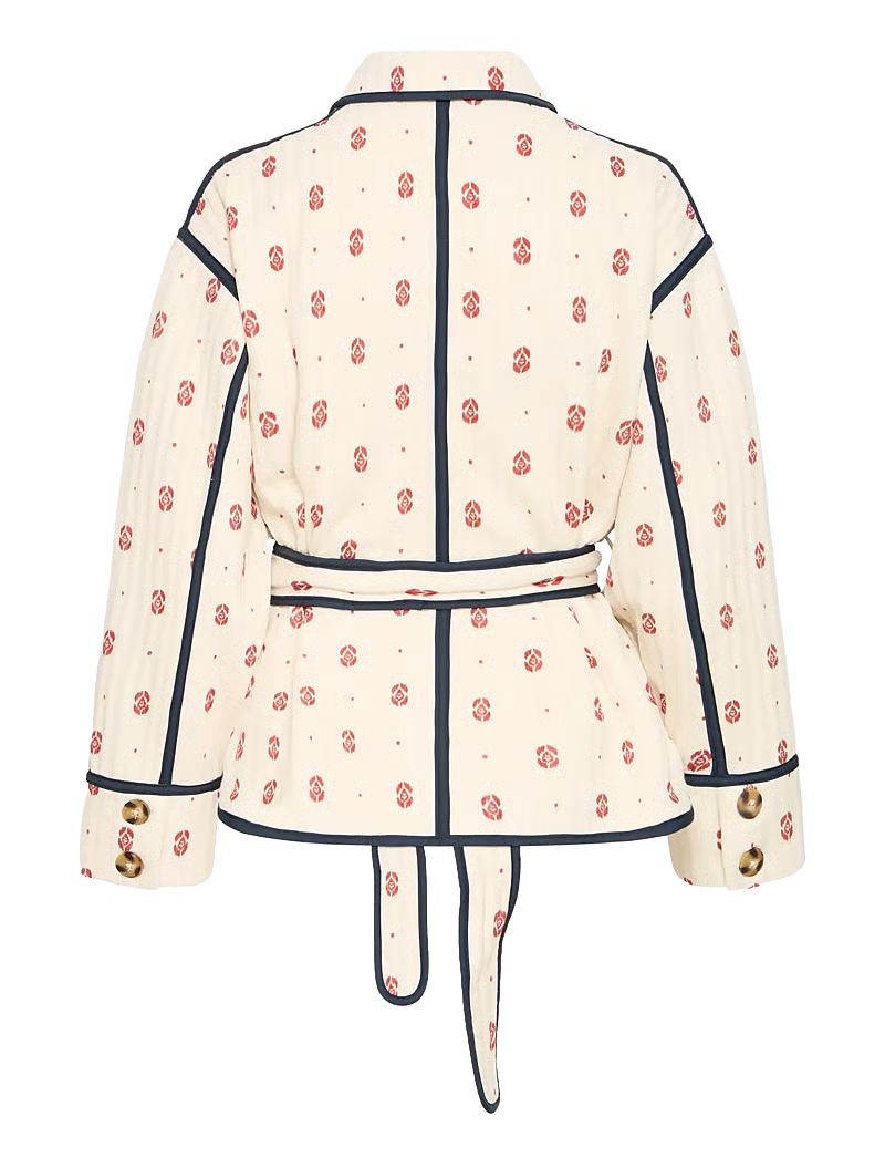 Katie Quilted Jacket (Almond)