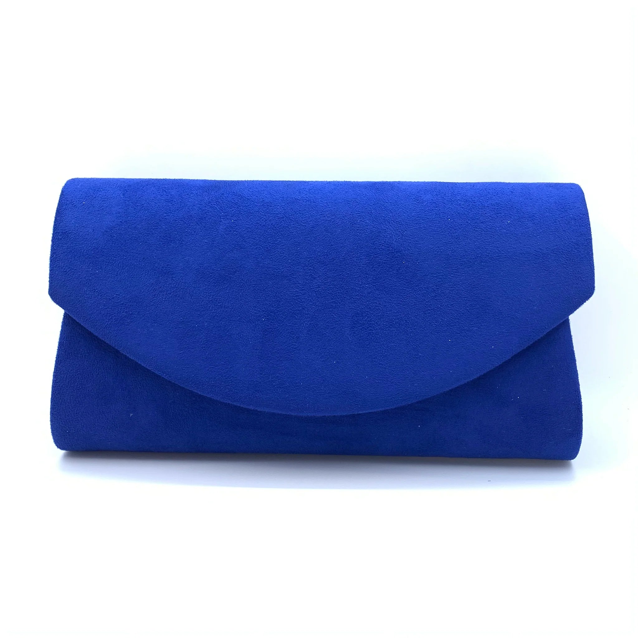 MADDIE SUEDE CLUTCH (VARIOUS COLOURS)
