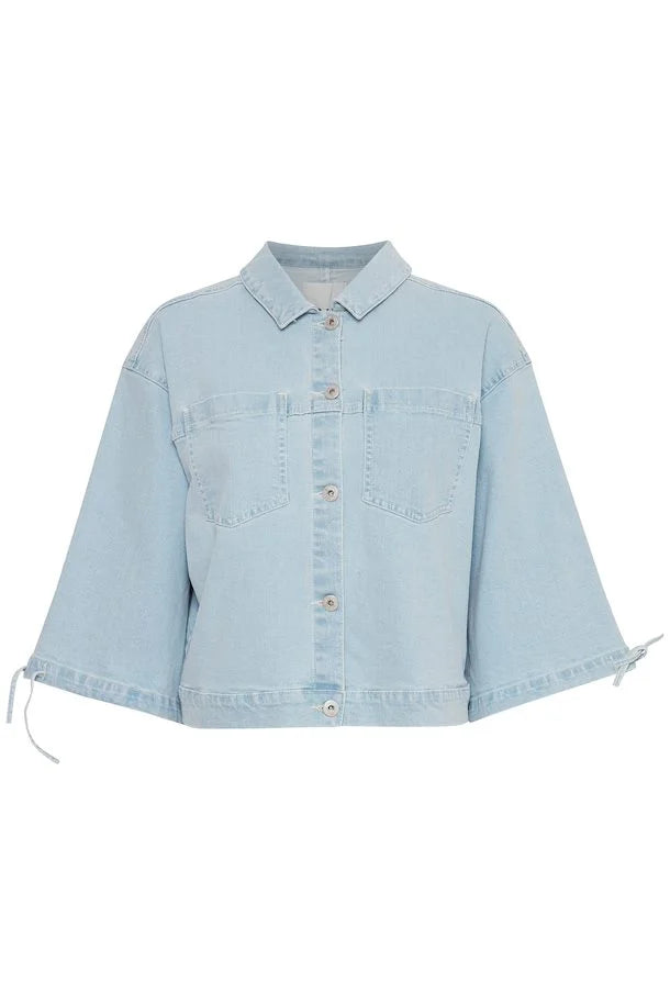 Carley Denim Jacket (Light Blue Wash)