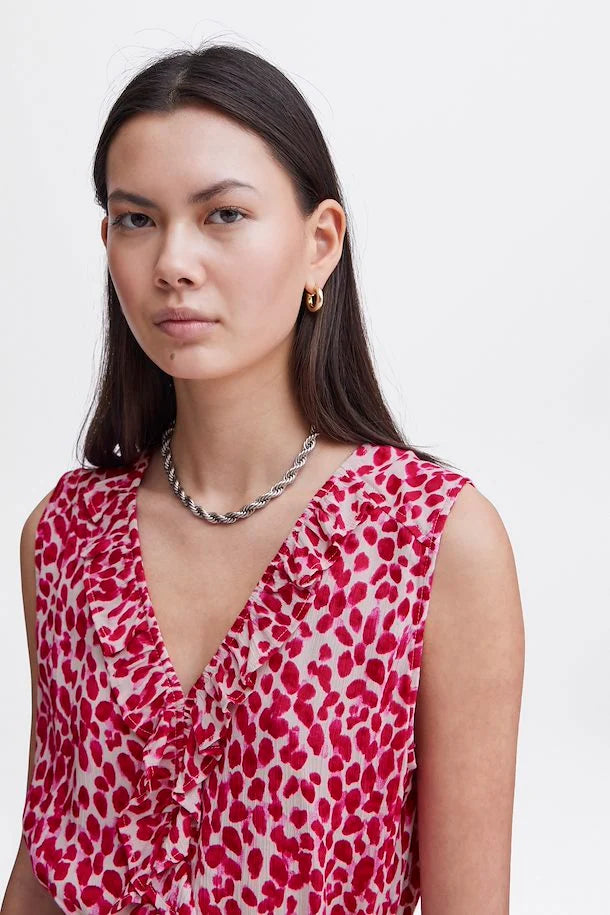 Marrakech Sleeveless Maxi Dress (Love Potion Dot)