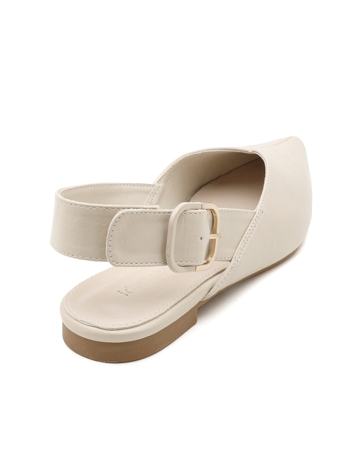 Clarissa Slingback Loafer (Beige)