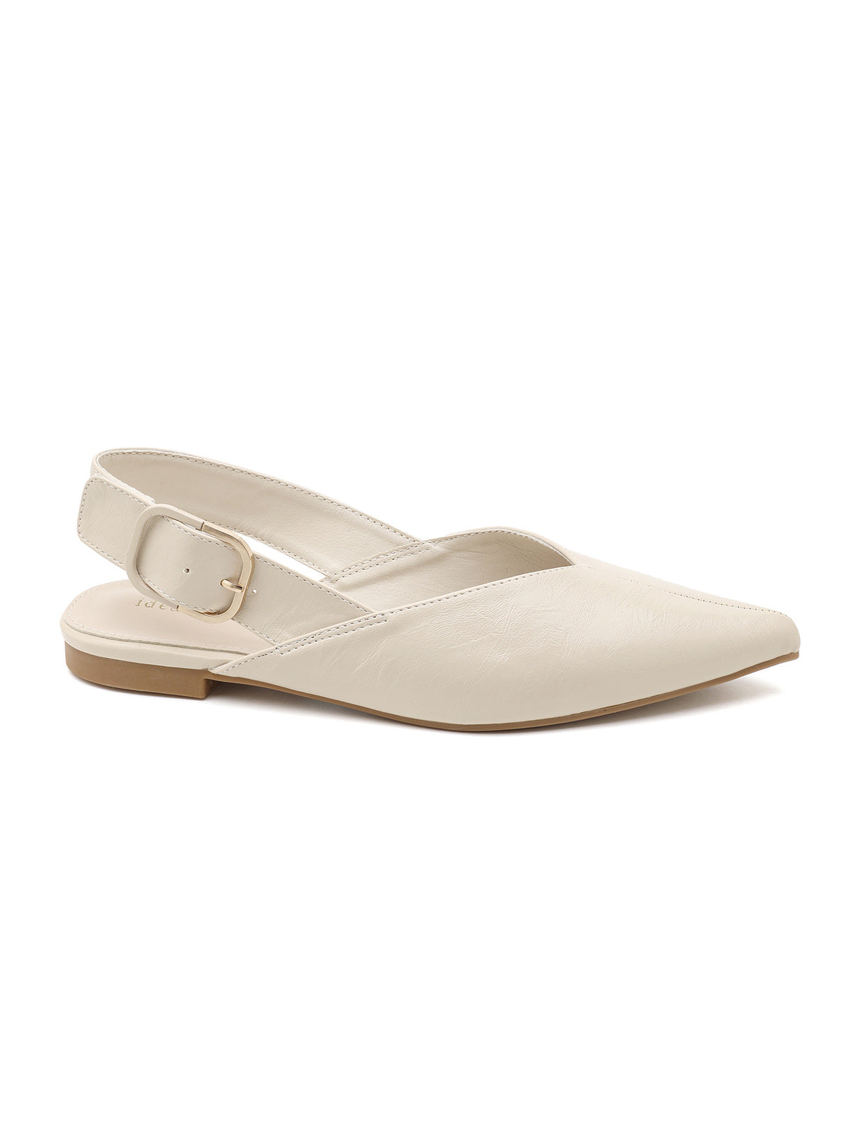Clarissa Slingback Loafer (Beige)