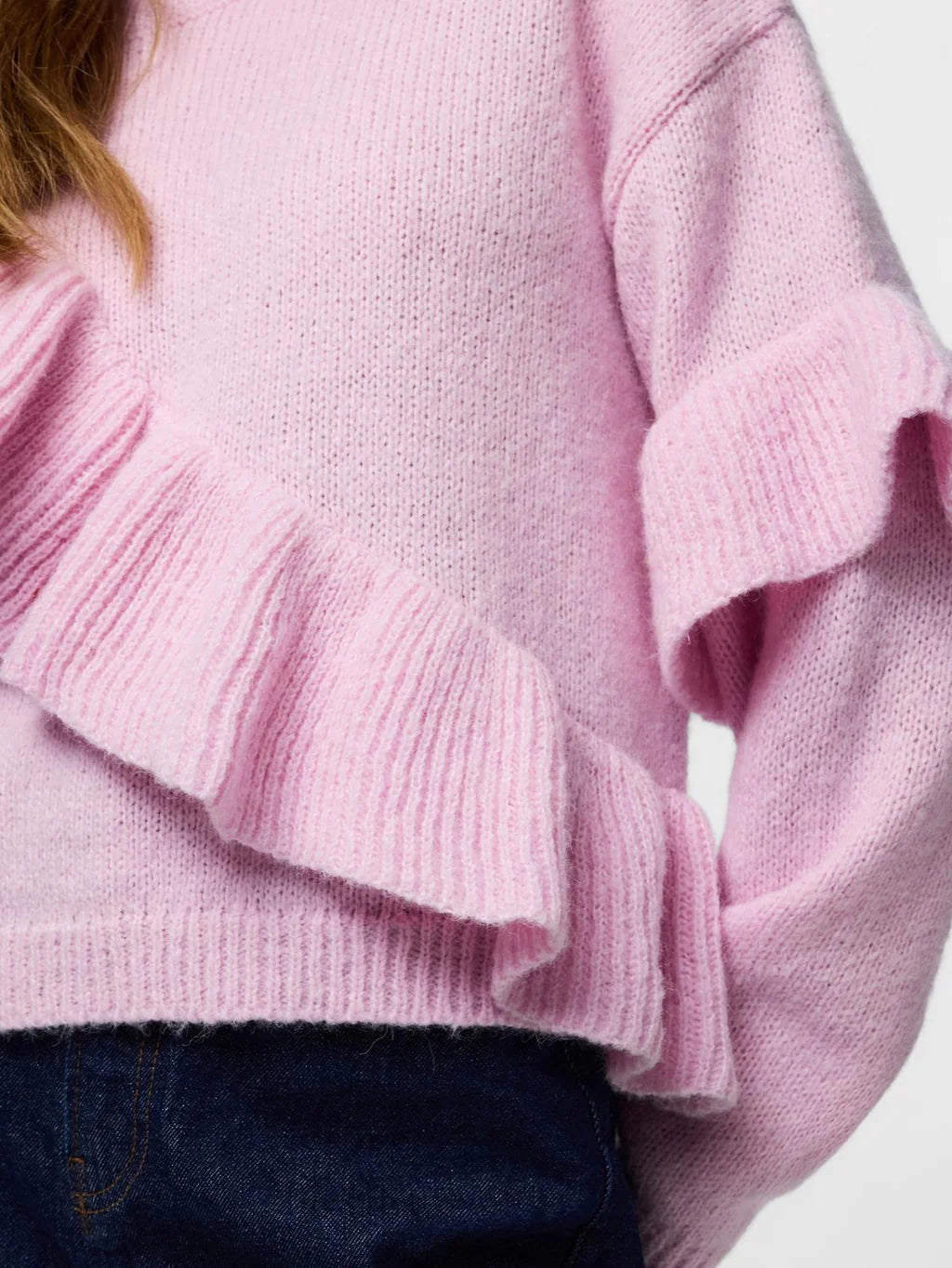 Nickie Frill Jumper (Pink Tulle)