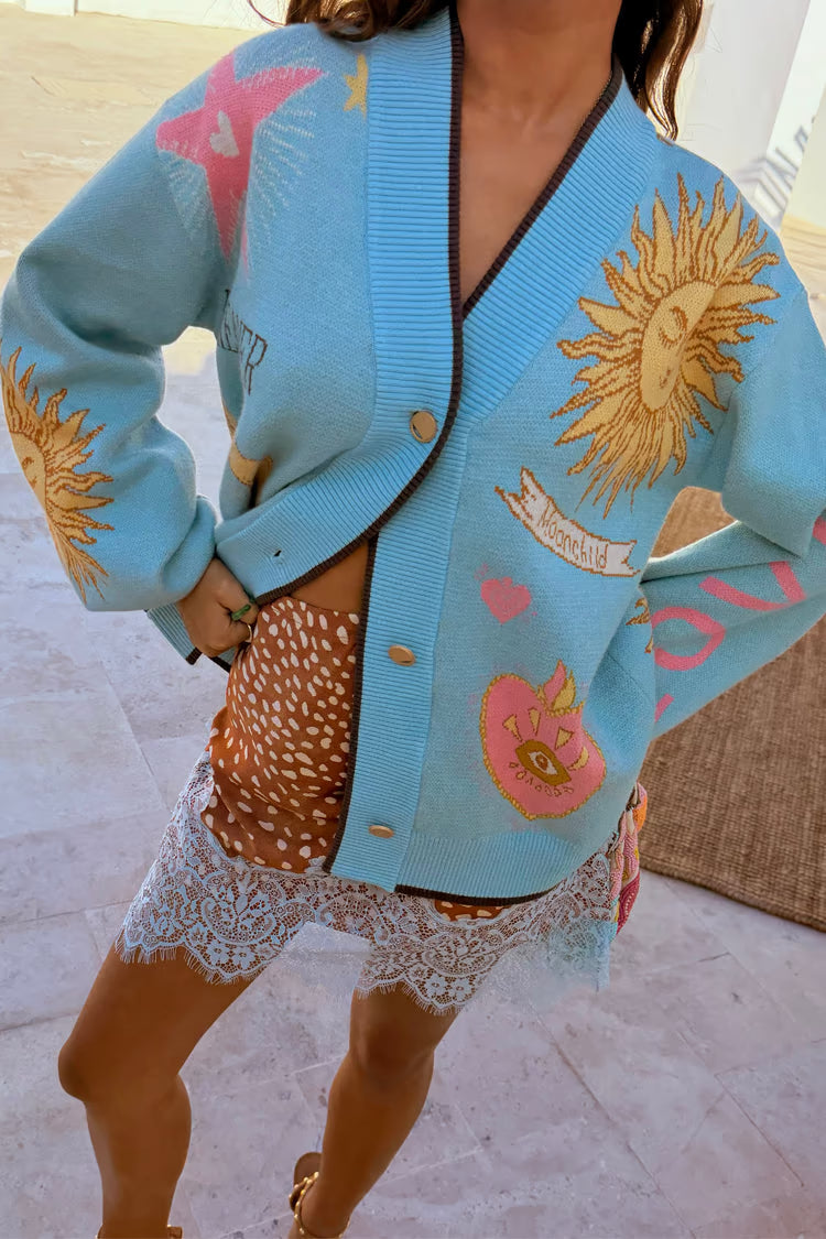 Mystical Cardigan (Blue)