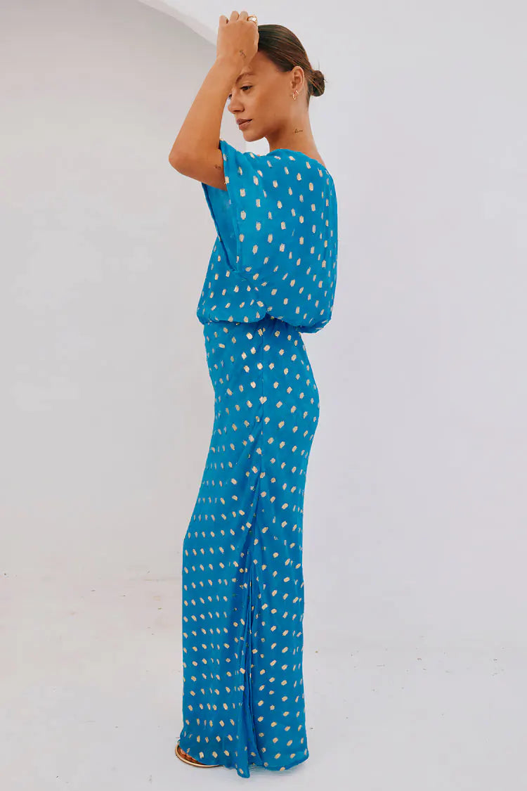 Tilly Maxi Dress (Blue)