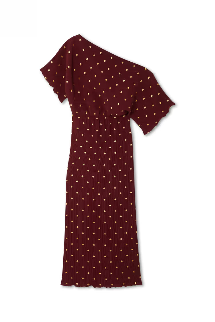 Tilly Dress (Burgundy)