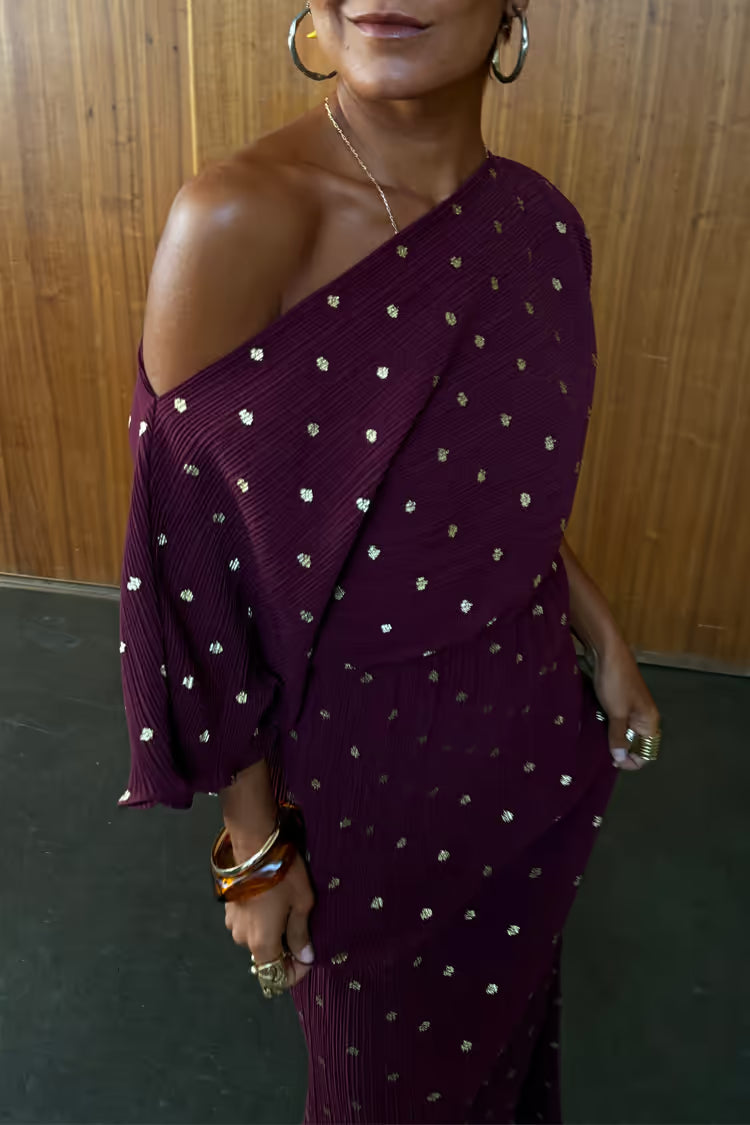 Tilly Dress (Burgundy)