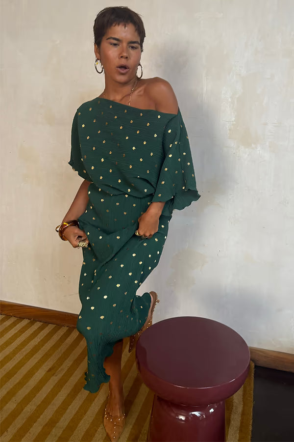 Tilly Dress (Dark Green)