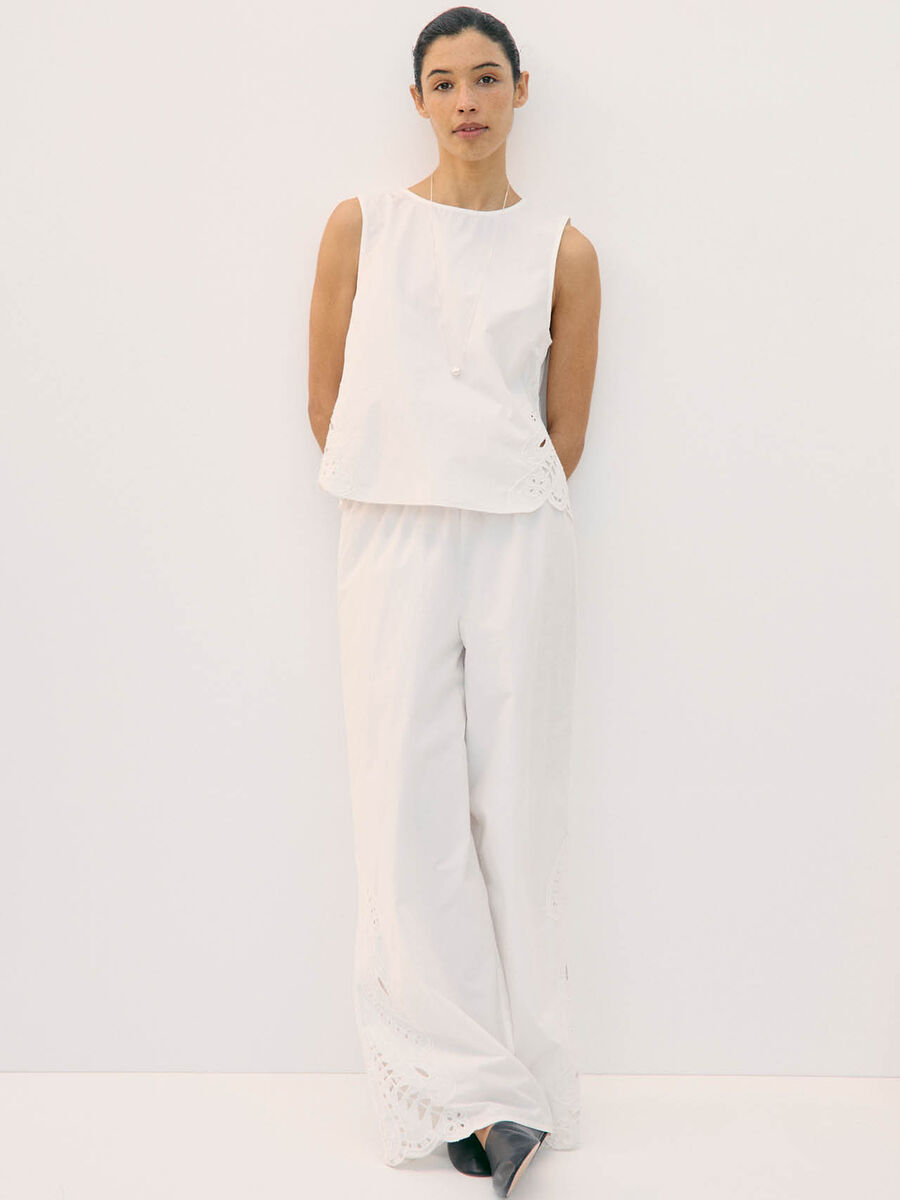 Madia Pants (Cloud Dancer)