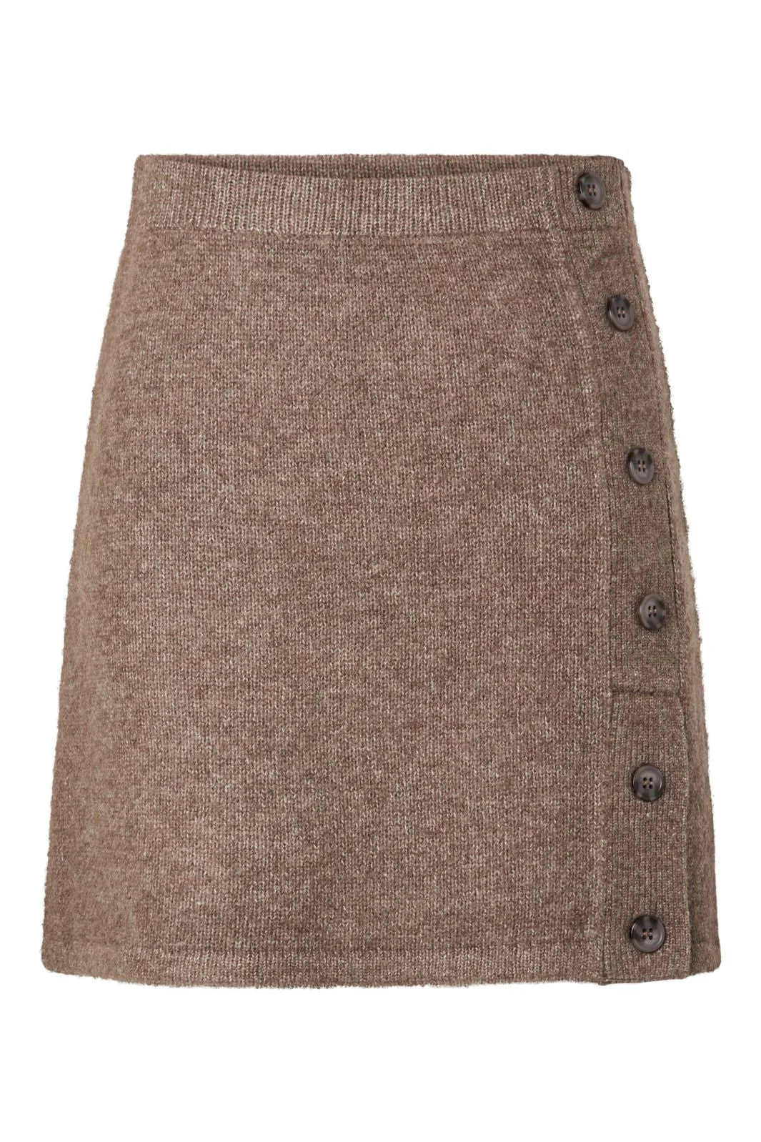 Aine Knit Skirt (Coffee)