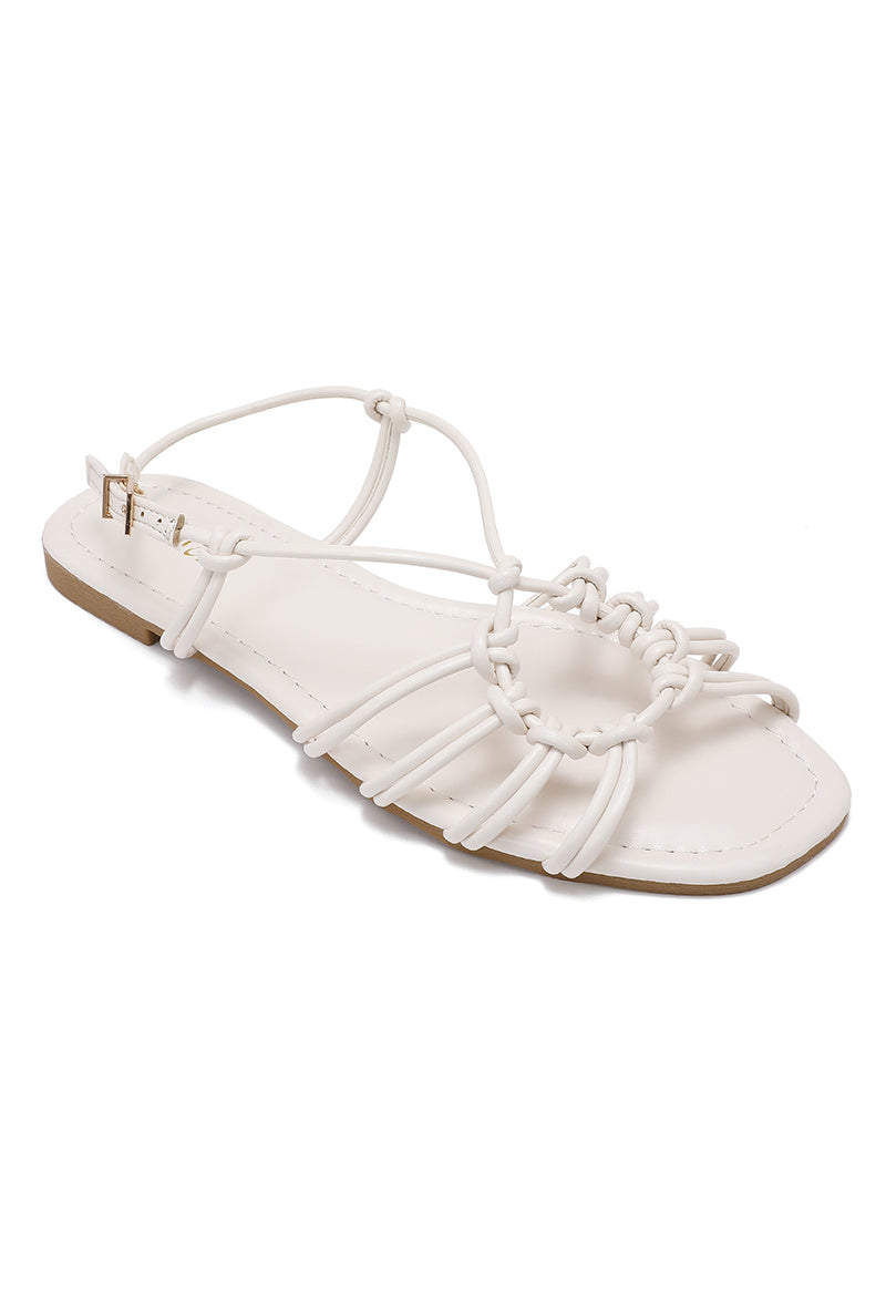 Trisha Sandal (White)