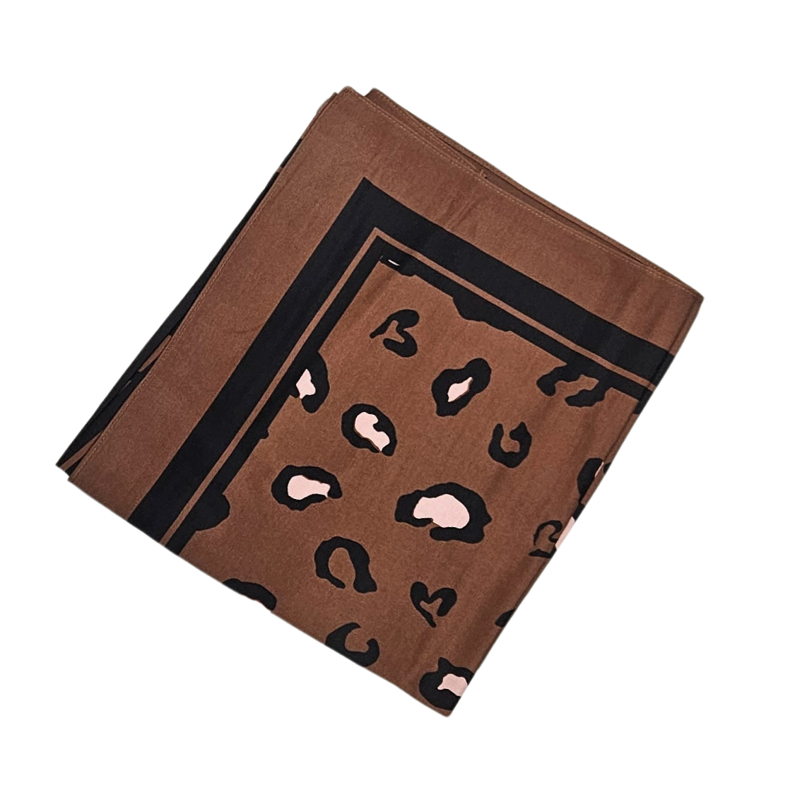 Vega Accessory Scarf (Brown Print)