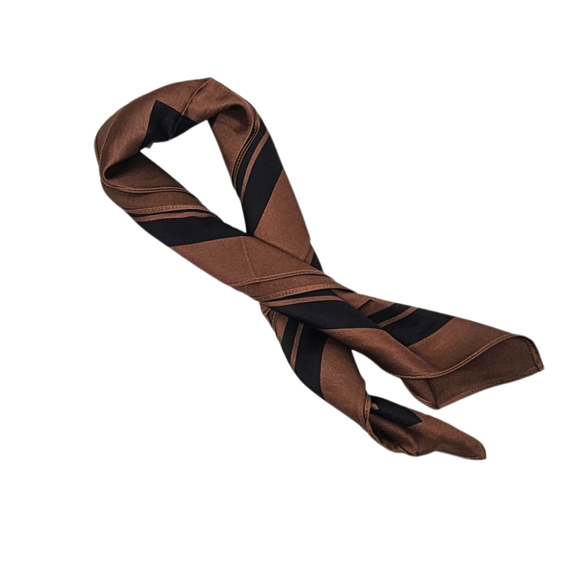 Vega Accessory Scarf (Brown Print)